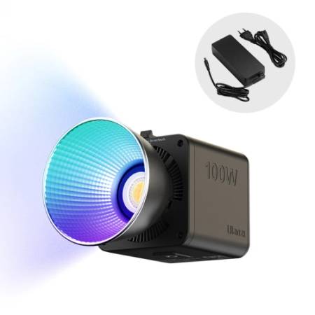 lanzi ML100 RGB - kompaktowa lampa LED COB, RGB, 2700-6500K, 100W